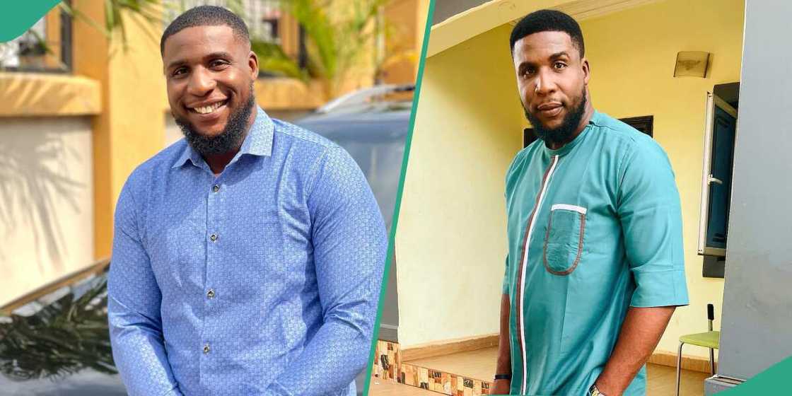 Micahel Uchegbu looks classy in his attire Micahel Uchegbu looks classy in his attire