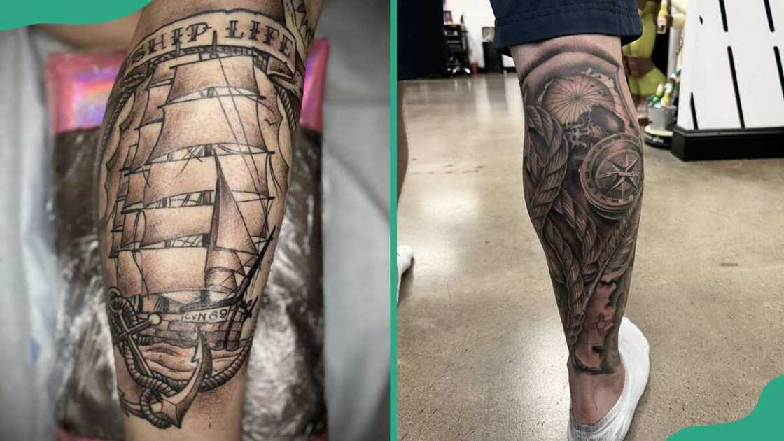 Nautical theme tattoos