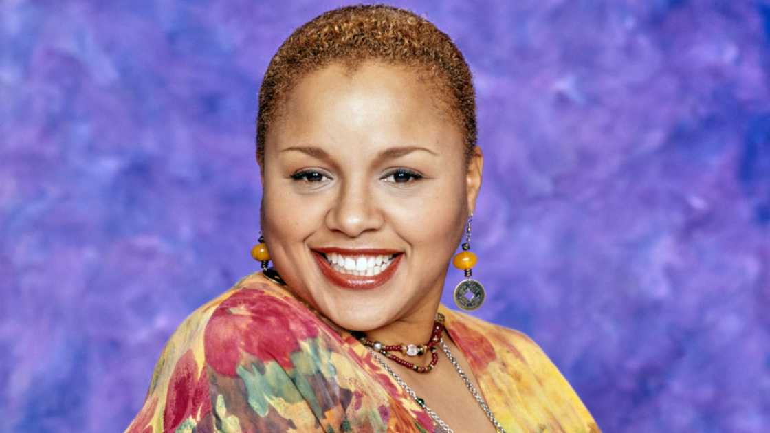 Yvette Wilson in Moesha as Andell Wilkerson in 1996. Yvette Wilson in Moesha as Andell Wilkerson in 1996.