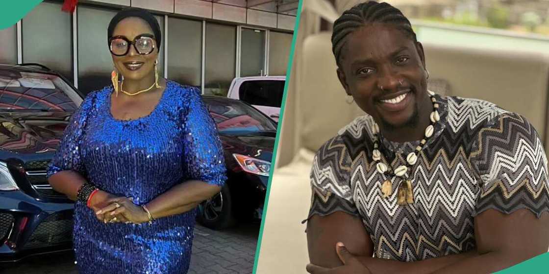 Rita Edochie and Verydarkman Rita Edochie and Verydarkman