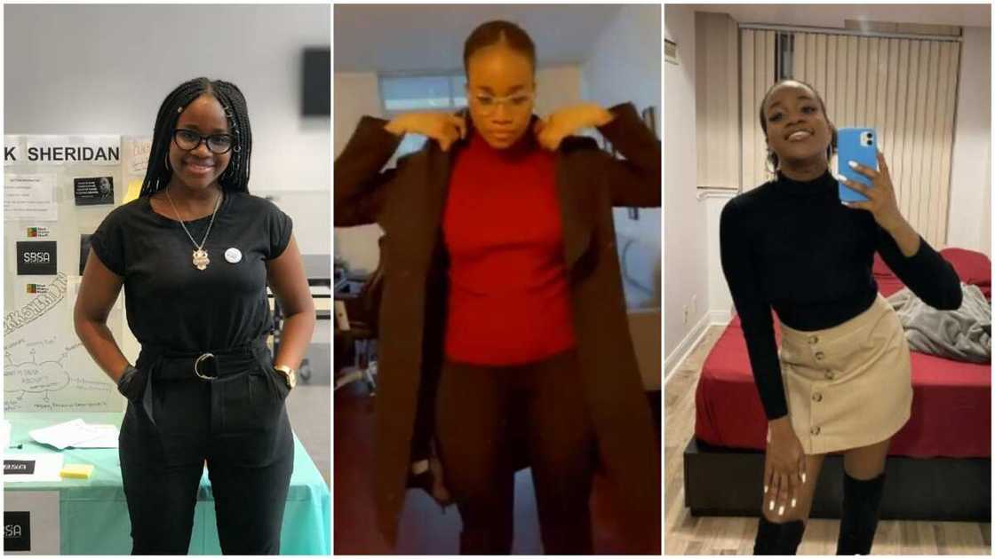 Nigerian lady Olufunlola gets juicy job at Samsung in Canada, shows she's happy