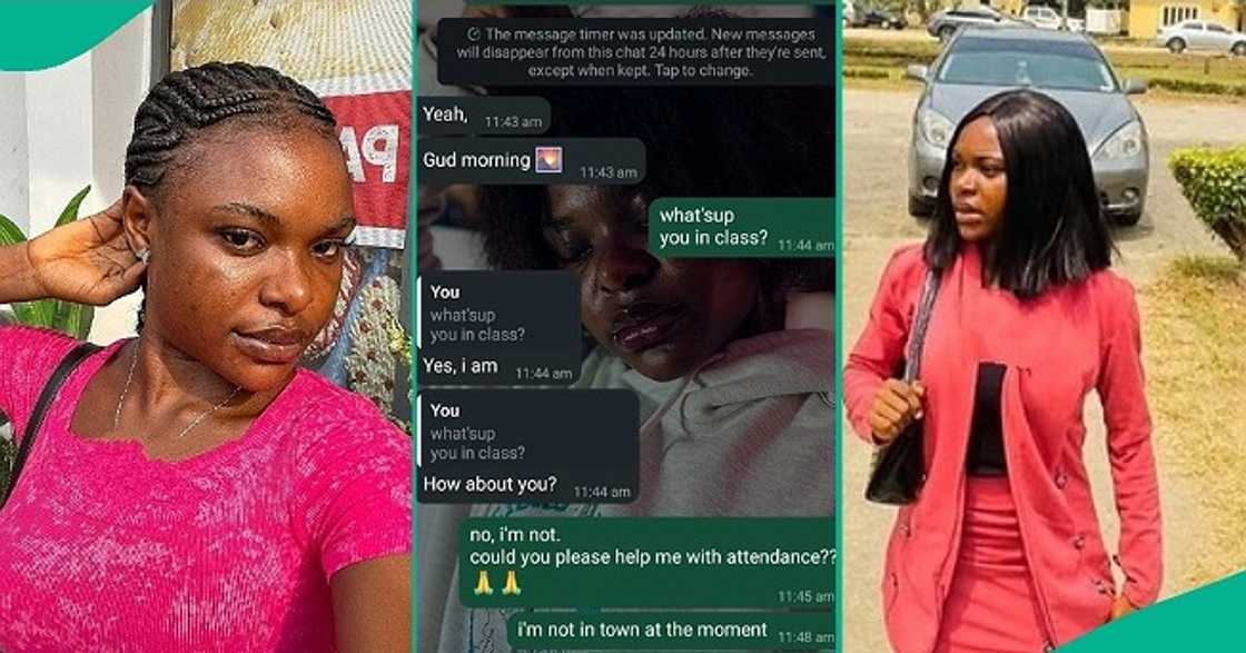 Lady who asked coursemate to sign attendance for her shares his epic reply Lady who asked coursemate to sign attendance for her shares his epic reply