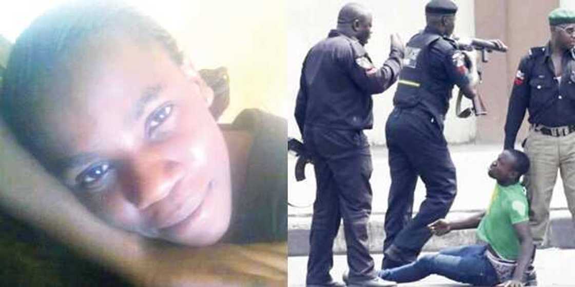 Ekiti widow Abolarinwa narrates how policeman killed her husband during EndSARS Ekiti widow Abolarinwa narrates how policeman killed her husband during EndSARS