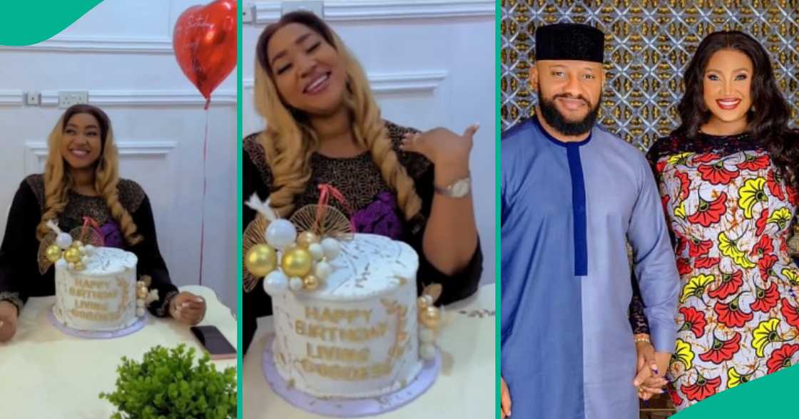 Yul Edochie's wife Judy Austin's birthday celebration makes the rounds online amid the actor's face-off with May. Yul Edochie's wife Judy Austin's birthday celebration makes the rounds online amid the actor's face-off with May.