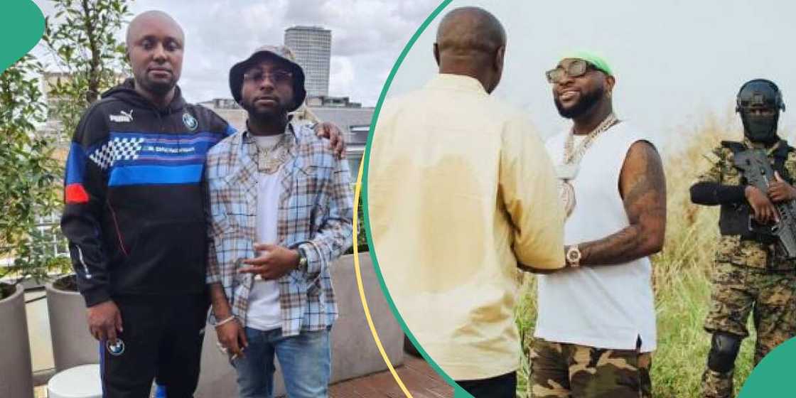 Singer Davido and Isreal Singer Davido and Isreal