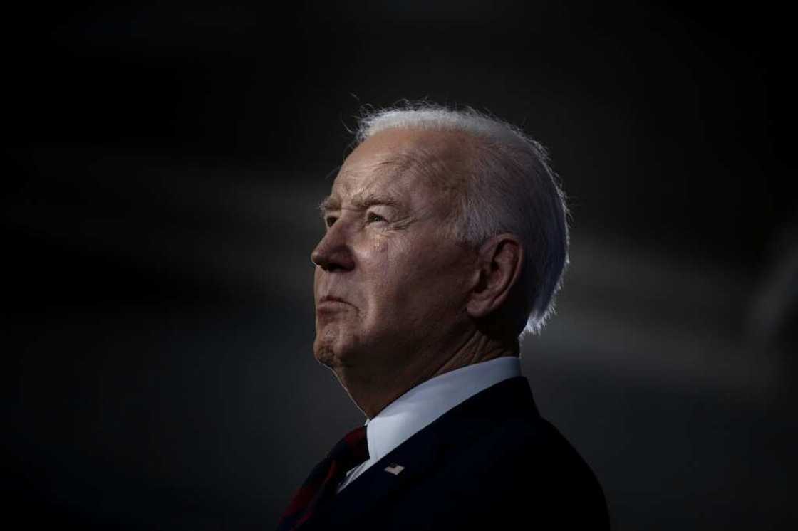 US President Joe Biden speaks during a campaign event in Milwaukee, Wisconsin US President Joe Biden speaks during a campaign event in Milwaukee, Wisconsin