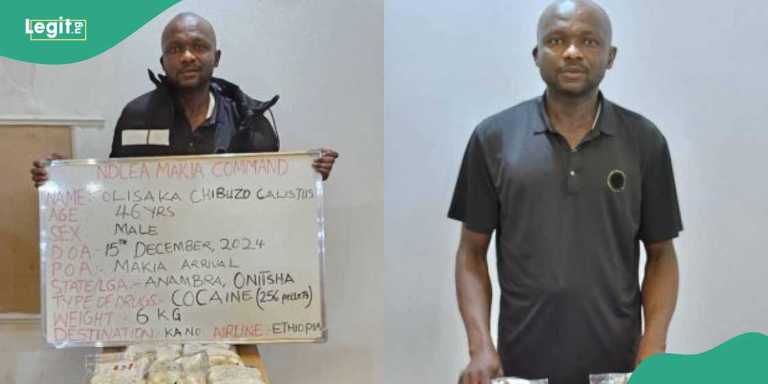 NDLEA nabs man with hard drugs