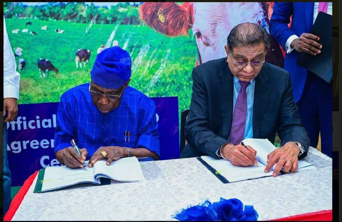 Fan Milk PLC & Obasanjo Farms Nigeria Limited announce partnership to advance dairy farm expansion Fan Milk PLC & Obasanjo Farms Nigeria Limited announce partnership to advance dairy farm expansion