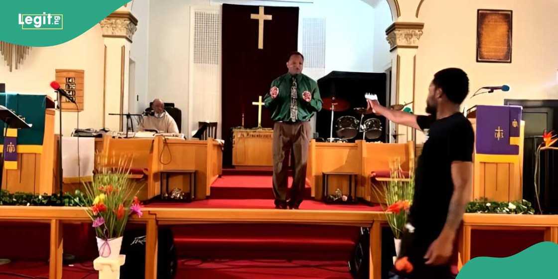 26-year-old Pennsylvania man who pointed gun at pastor during sermon now charged with cousin's murder 26-year-old Pennsylvania man who pointed gun at pastor during sermon now charged with cousin's murder