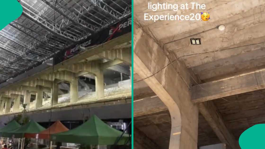 Lady shares behind-the-scenes video, says her father did lighting of 'The Experience' 20 venue Lady shares behind-the-scenes video, says her father did lighting of 'The Experience' 20 venue