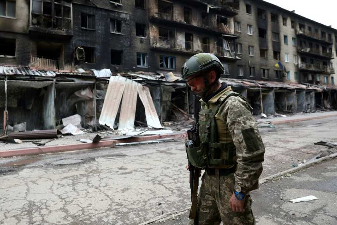 Russian forces are pressing deeper into the Donbas war zone of east Ukraine, destroying towns such as Siversk along the way Russian forces are pressing deeper into the Donbas war zone of east Ukraine, destroying towns such as Siversk along the way