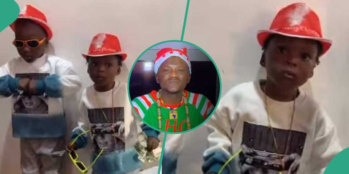 Singer Portable and his sons Singer Portable and his sons