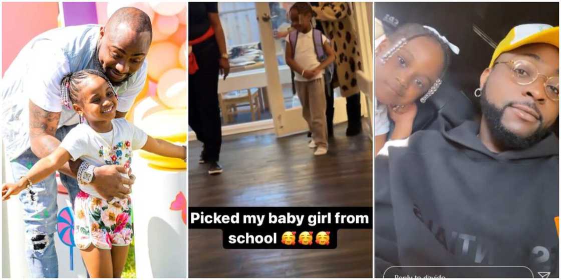 Davido surprises Hailey in school Davido surprises Hailey in school
