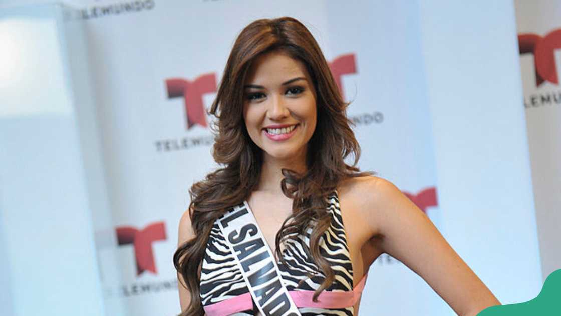 Miss Universe contestant Ana Yancy Clavel of El Salvador at Planet Hollywood in Las Vegas, Nevada, United States Miss Universe contestant Ana Yancy Clavel of El Salvador at Planet Hollywood in Las Vegas, Nevada, United States