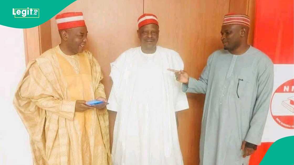 Sanusi Bature, Sanata Kwankwaso da Tijjani AbdulKadir Jobe Sanusi Bature, Sanata Kwankwaso da Tijjani AbdulKadir Jobe