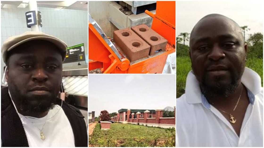 After spending years abroad, man comes back home with just 1 machine After spending years abroad, man comes back home with just 1 machine