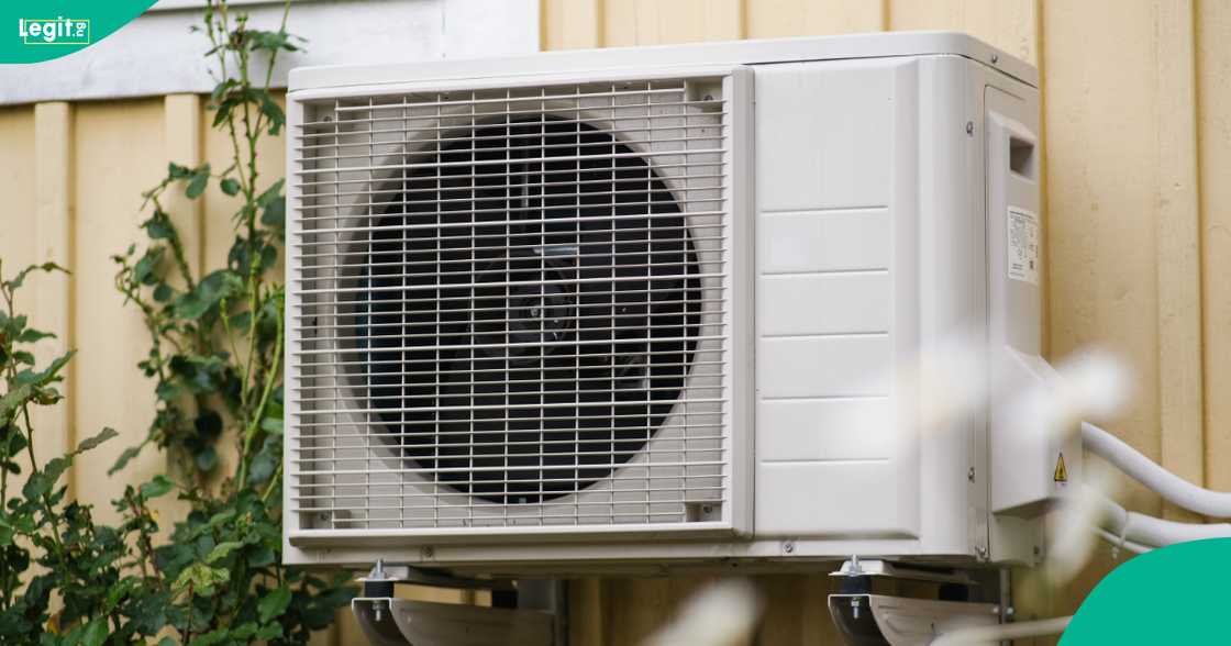 A Nigerian man cries out in a video as his landlord destroys his air conditioner. A Nigerian man cries out in a video as his landlord destroys his air conditioner.