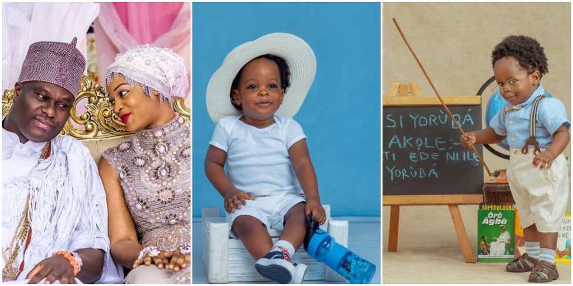 Ooni of Ife's son. Ooni of Ife's son.