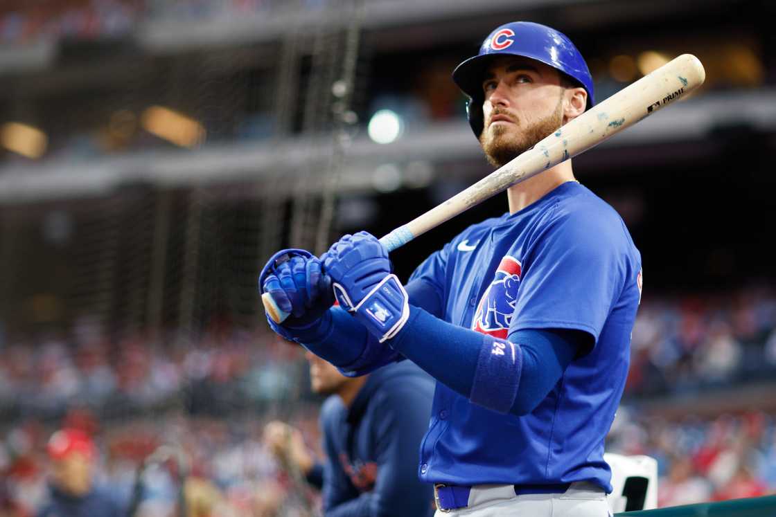 Cody Bellinger of the Chicago Cubs at Citizens Bank Park in Philadelphia, Pennsylvania Cody Bellinger of the Chicago Cubs at Citizens Bank Park in Philadelphia, Pennsylvania