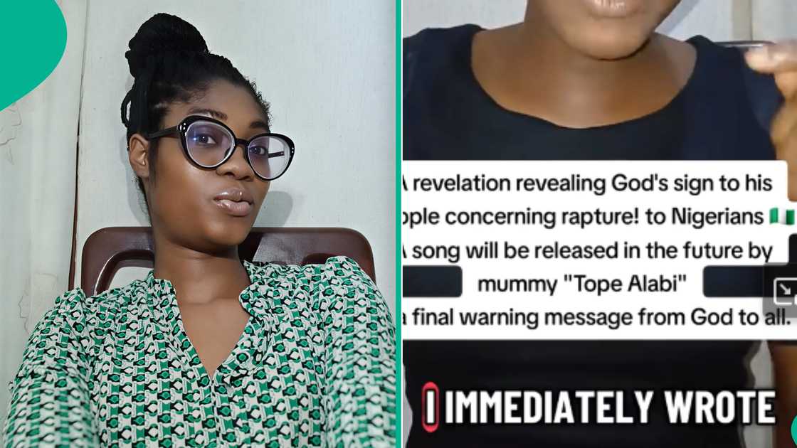 Lady narrates revelation God gave her for Nigerians, video goes viral
