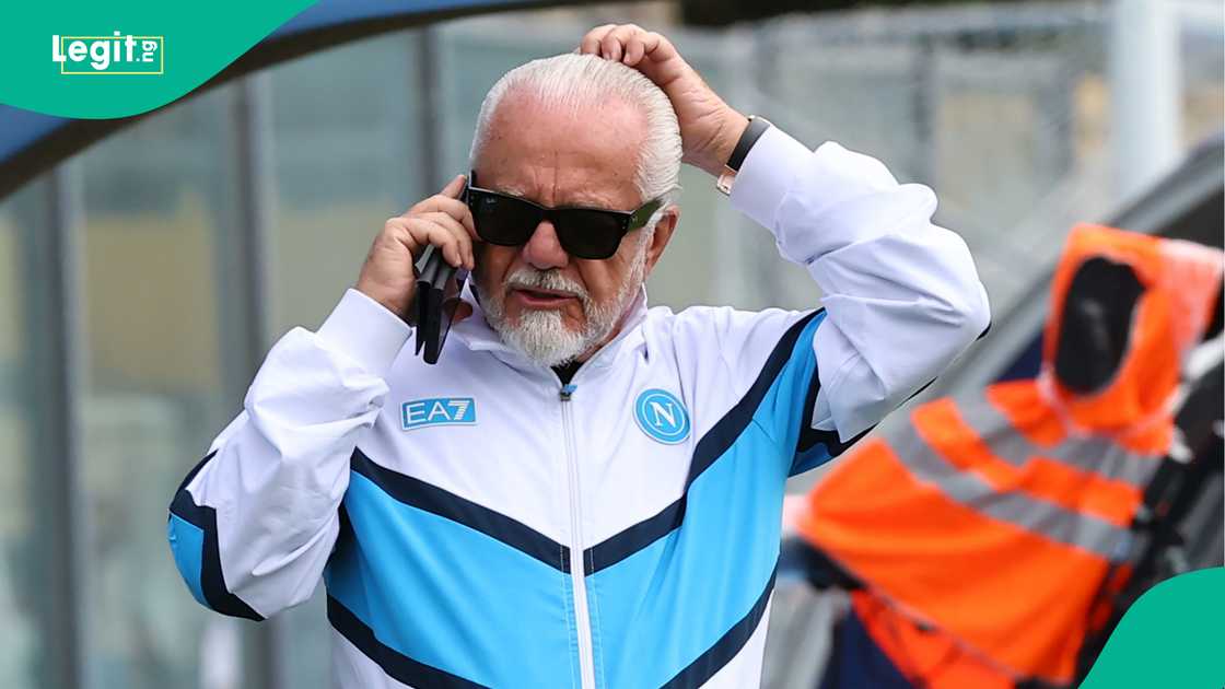 Aurelio De Laurentiis, Stadio Patini, Castel di Sangros, Naples, Napoli. Aurelio De Laurentiis, Stadio Patini, Castel di Sangros, Naples, Napoli.