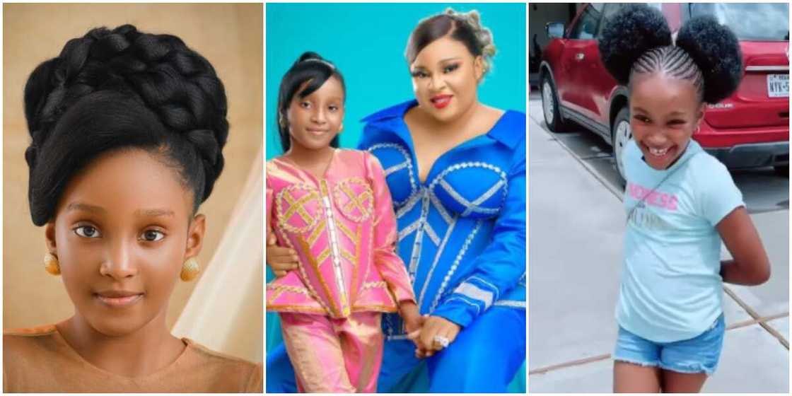 Bimbo Afolayan's daughter is 8