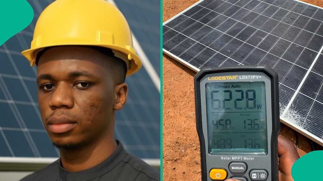 Solar engineer speaks about panel testing method. Solar engineer speaks about panel testing method.