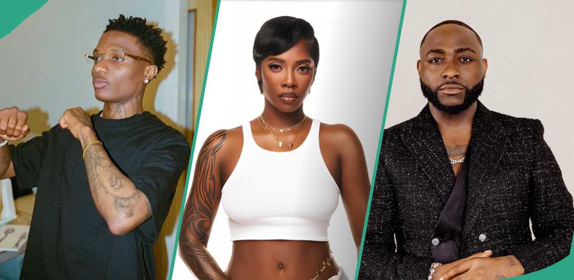 Tiwa Savage opens up on separate connections with Wizkid and Davido Tiwa Savage opens up on separate connections with Wizkid and Davido