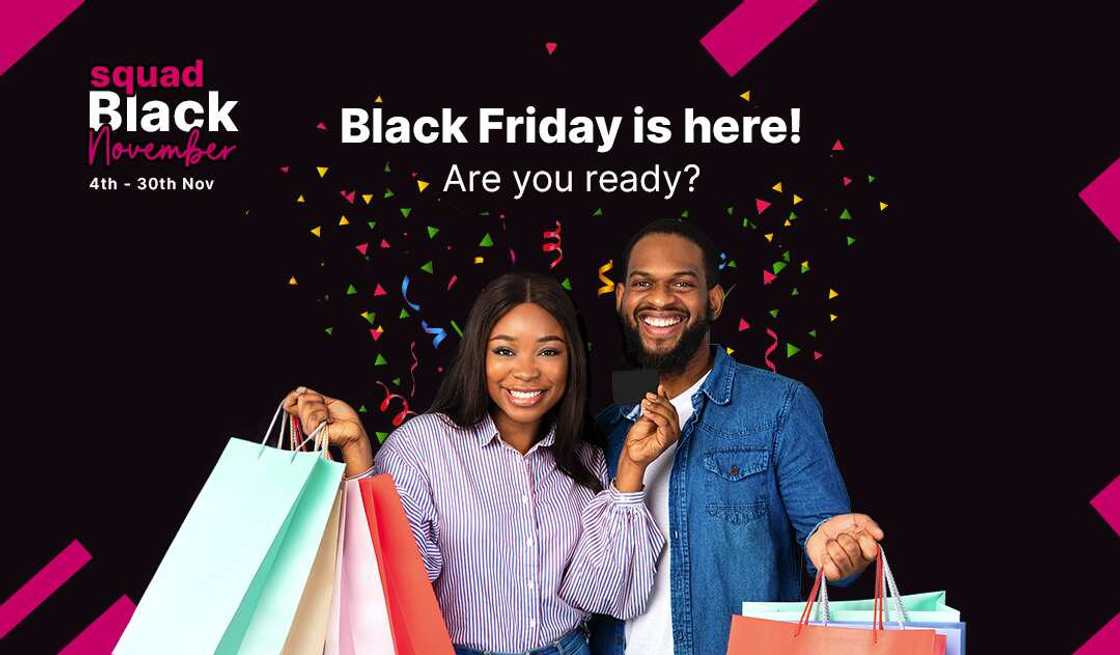 Shop Big Deals this Black Friday on Squad Black November! Shop Big Deals this Black Friday on Squad Black November!