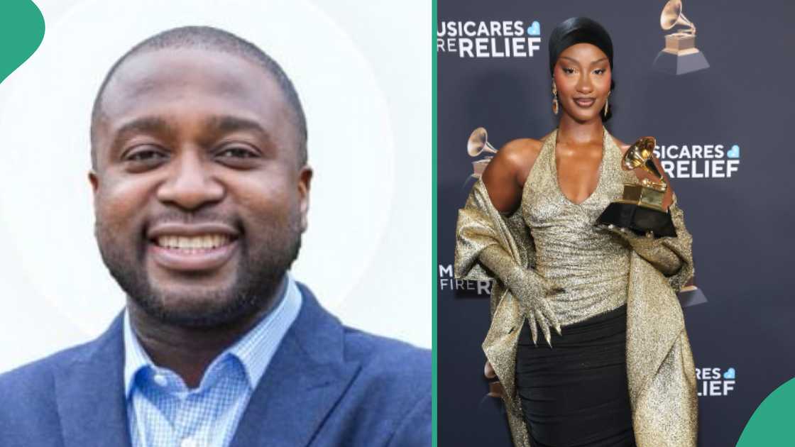 Man says Tems is an inspiration after she won Grammy award. Man says Tems is an inspiration after she won Grammy award.