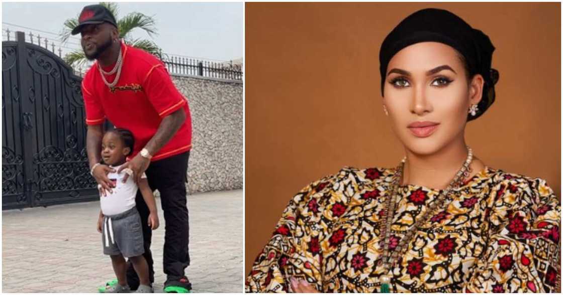 Photos of Davido, Ifeanyi and Carolyn Danjuma Photos of Davido, Ifeanyi and Carolyn Danjuma