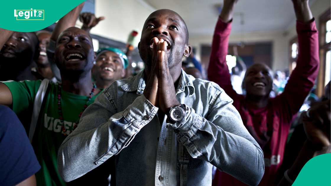 Super Eagles fans with hope Super Eagles fans with hope