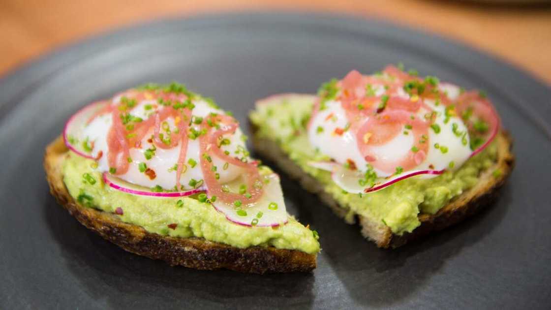 Avocado Toast with Poached Eggs