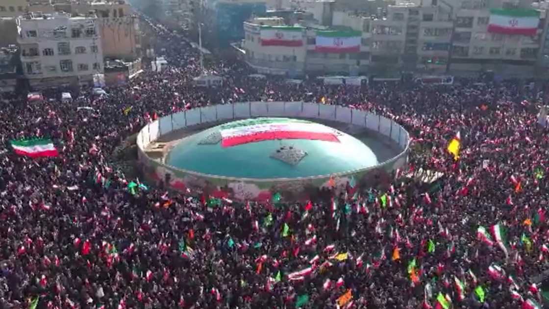 Dubban Iraniya a Tehran bayan kashe Khamenei Dubban Iraniya a Tehran bayan kashe Khamenei