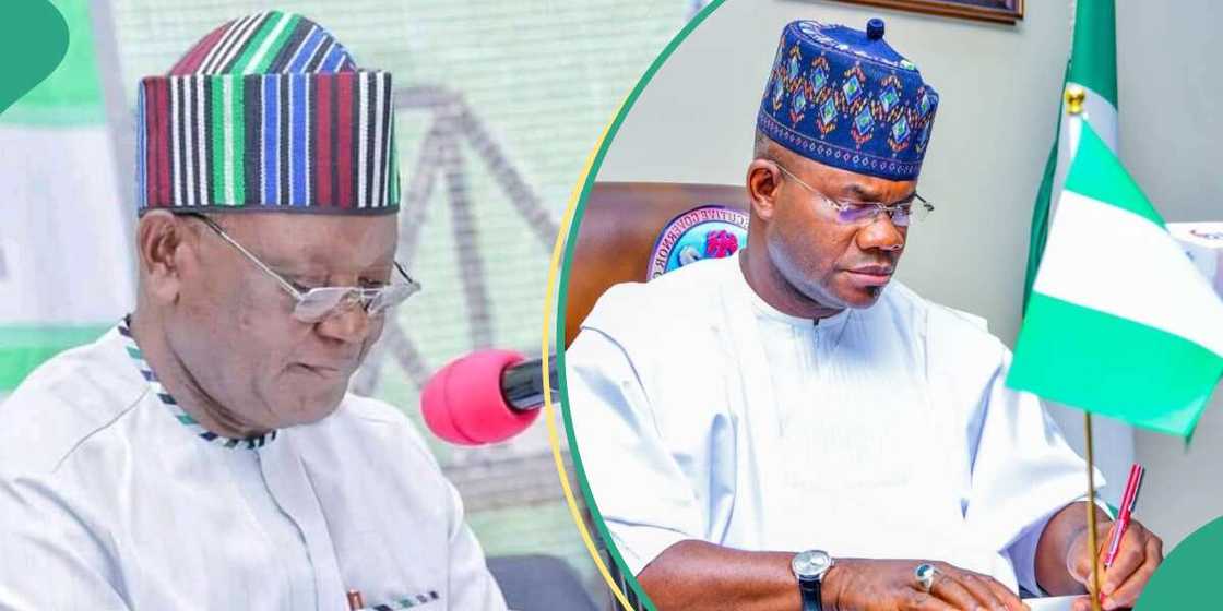 Ortom advises Yahaya Bello on EFCC probe Ortom advises Yahaya Bello on EFCC probe