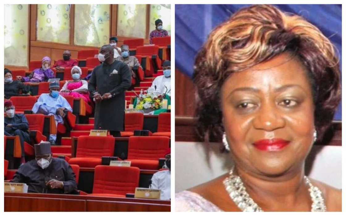 Ba zamu yarda ba, sai ka janye - Sanatocin PDP kan nadin hadimar Buhari matsayin kwamishana a INEC Ba zamu yarda ba, sai ka janye - Sanatocin PDP kan nadin hadimar Buhari matsayin kwamishana a INEC