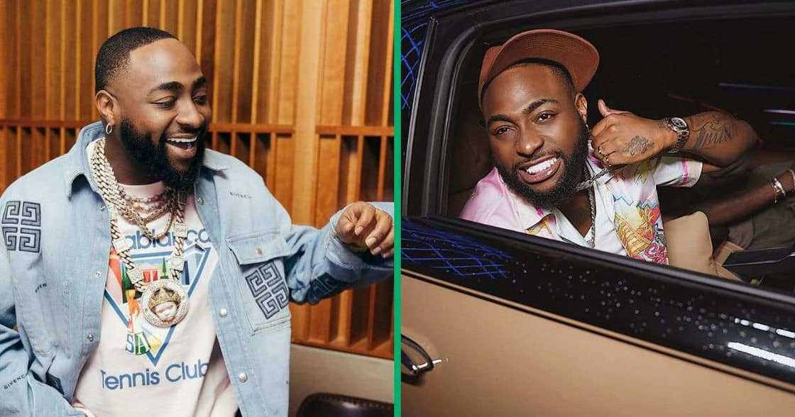Davido was dragged for walking with heavy security Davido was dragged for walking with heavy security