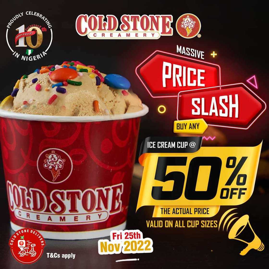 Indulge in Cold Stone’s Black Friday and Solo Deal this November Indulge in Cold Stone’s Black Friday and Solo Deal this November