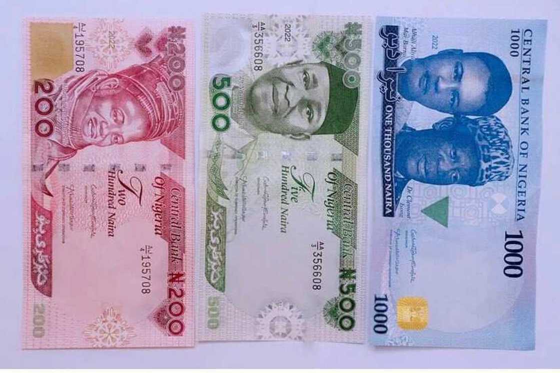 New naira notes New naira notes