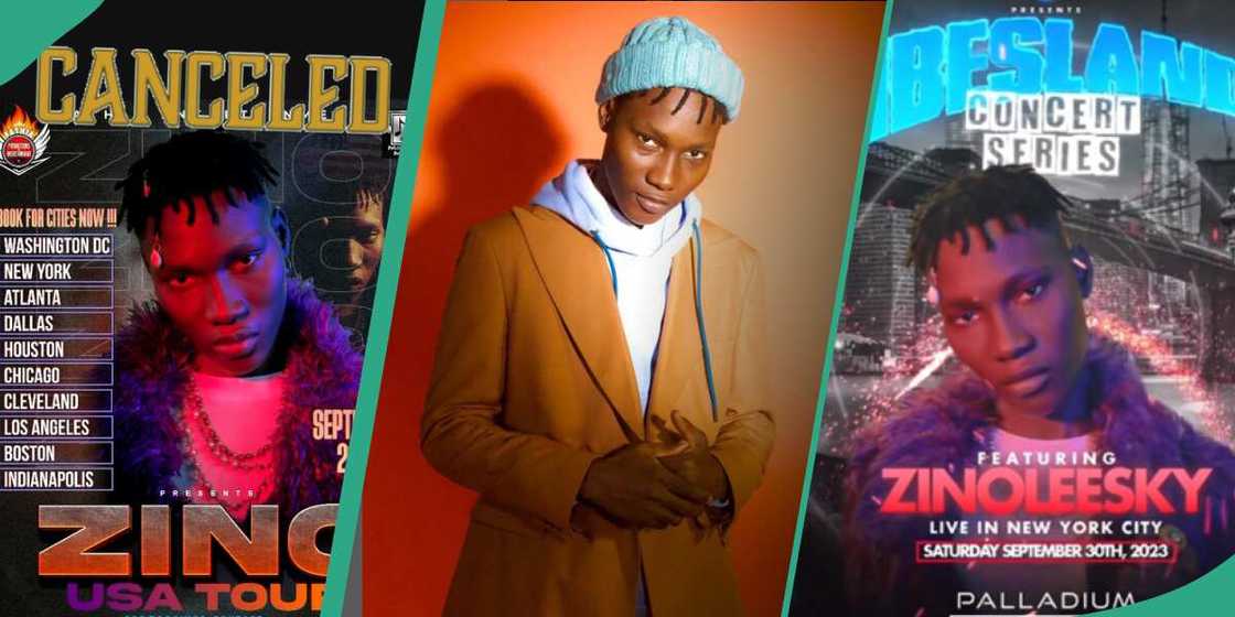 Naira Marley's Zinoleesky's USA tour cancelled Naira Marley's Zinoleesky's USA tour cancelled