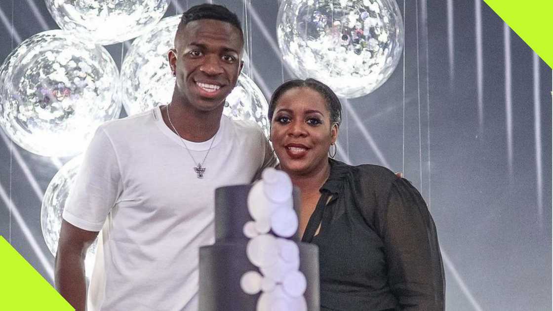 Real Madrid forward Vinicius Jr shares a strong bond with her mother, Tatiana Vinicius, who is of Congolese descent. Real Madrid forward Vinicius Jr shares a strong bond with her mother, Tatiana Vinicius, who is of Congolese descent.