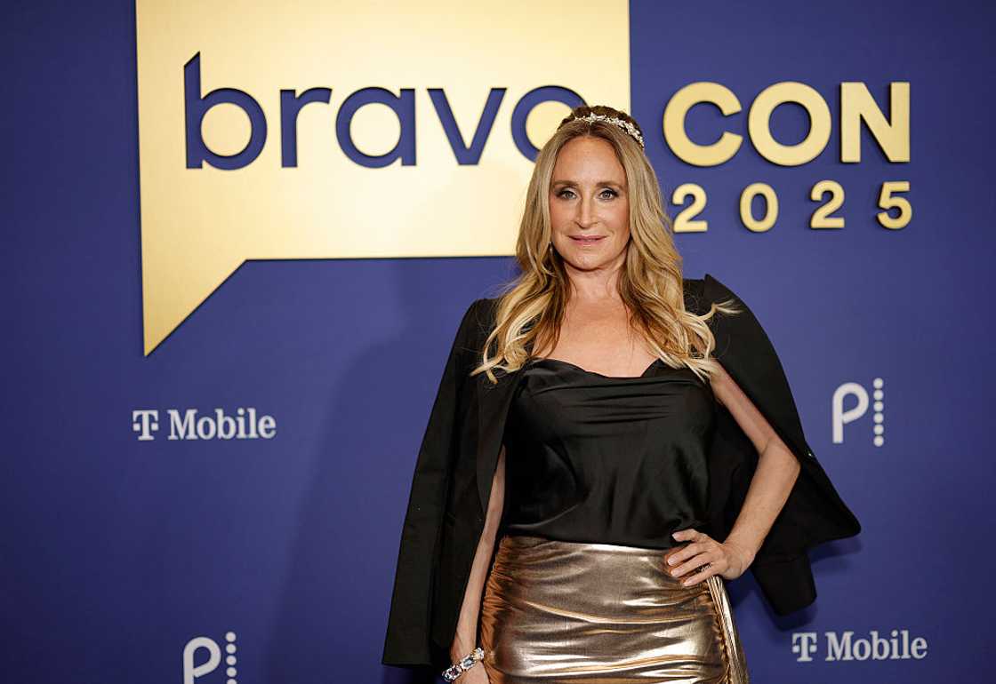 Sonja Morgan arrives at an event in Les Vegas