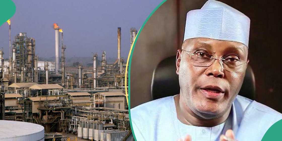 Atiku Reacts to FG's Plan To Privatalised Port Harrcourt Refinery