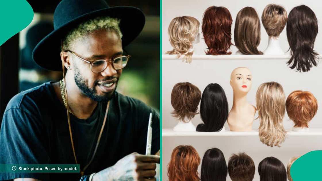Man who graduated with first class in mechanical engineering now making wigs. Man who graduated with first class in mechanical engineering now making wigs.