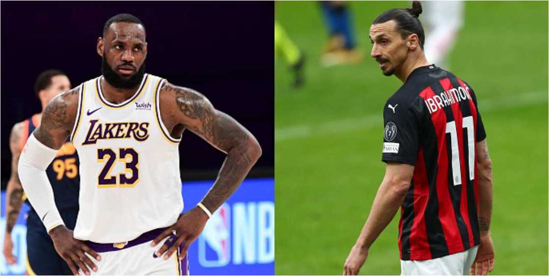 Ibrahimovic reacts to basketball star Lebron James about sportsmen going in to politics Ibrahimovic reacts to basketball star Lebron James about sportsmen going in to politics