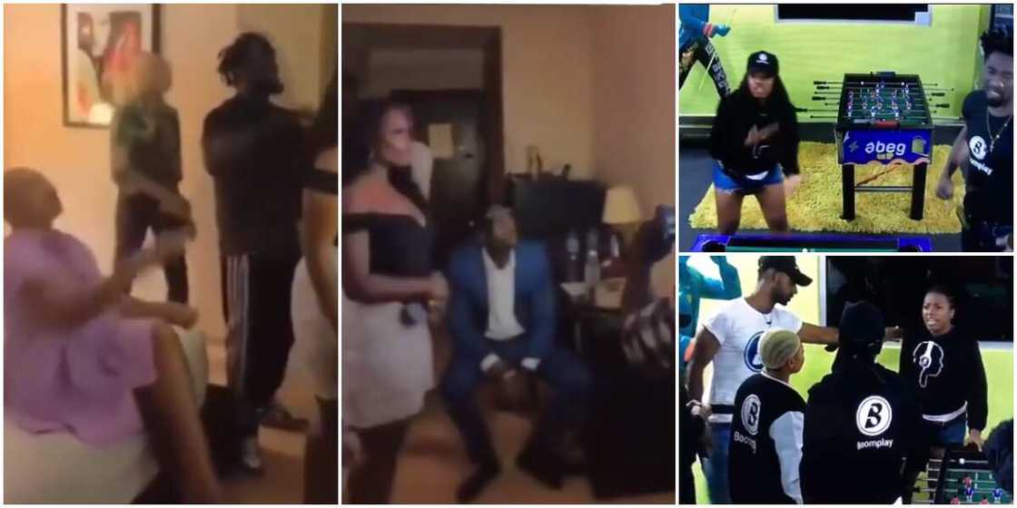 Evicted BBNaija housemates Beatrice, Sammie and JMK Evicted BBNaija housemates Beatrice, Sammie and JMK