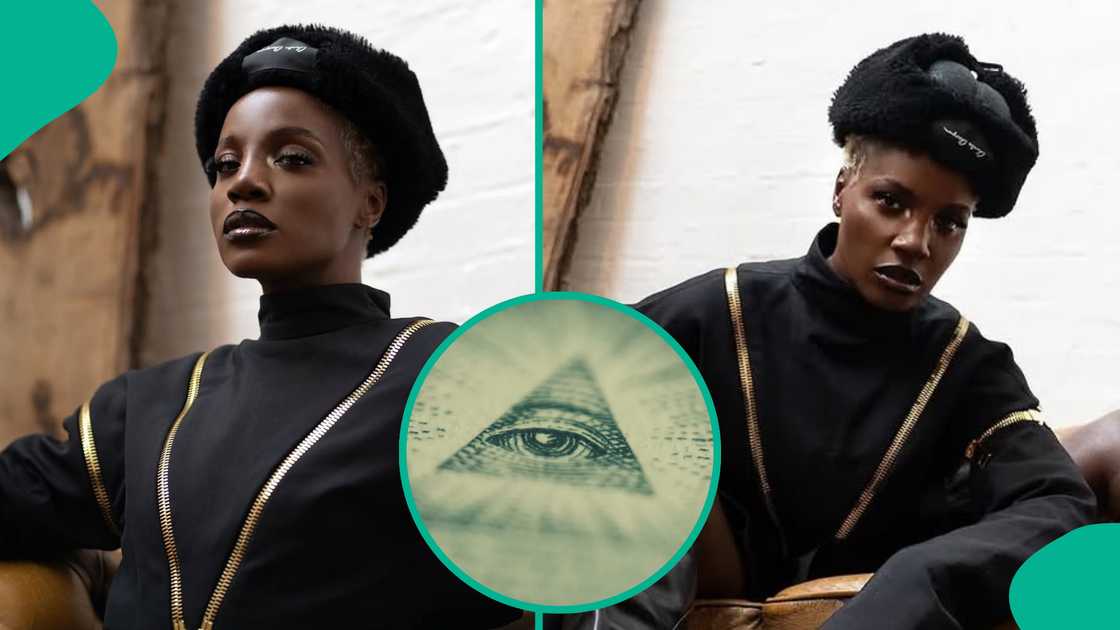 Nigerian singer Seyi Shay claims she was once a member of the Iluminati. Nigerian singer Seyi Shay claims she was once a member of the Iluminati.