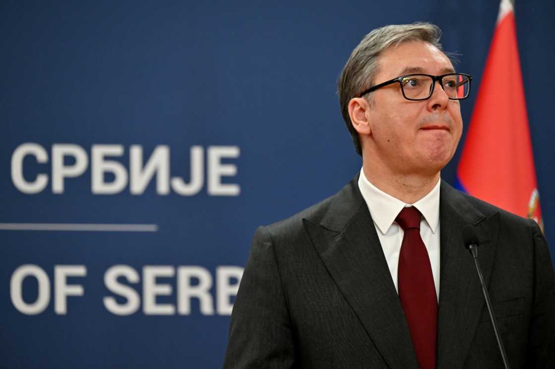 Serbia's President Aleksandar Vucic said investors had been scared off Serbia's President Aleksandar Vucic said investors had been scared off