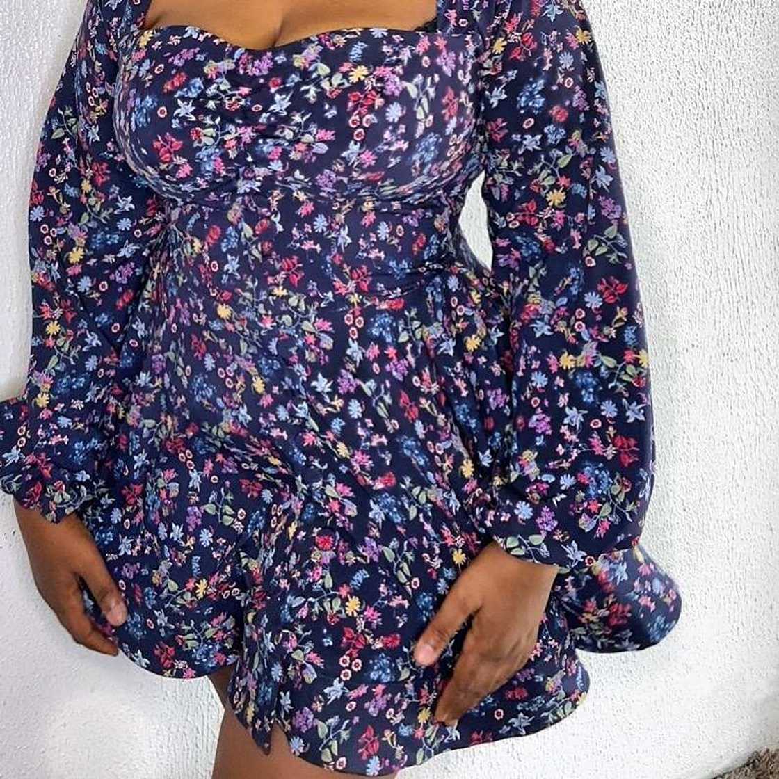 Latest mini dress styles for curvy ladies