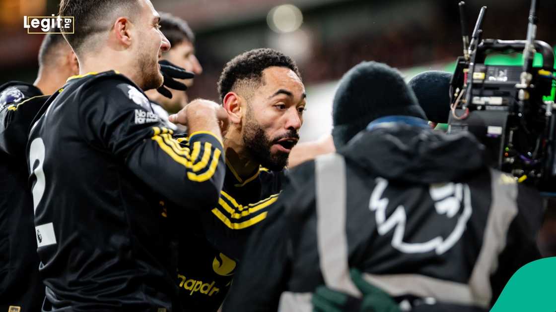 Matheus Cunha, English Premier League, Arsenal, Manchester United, Emirates Stadium, London. Matheus Cunha, English Premier League, Arsenal, Manchester United, Emirates Stadium, London.